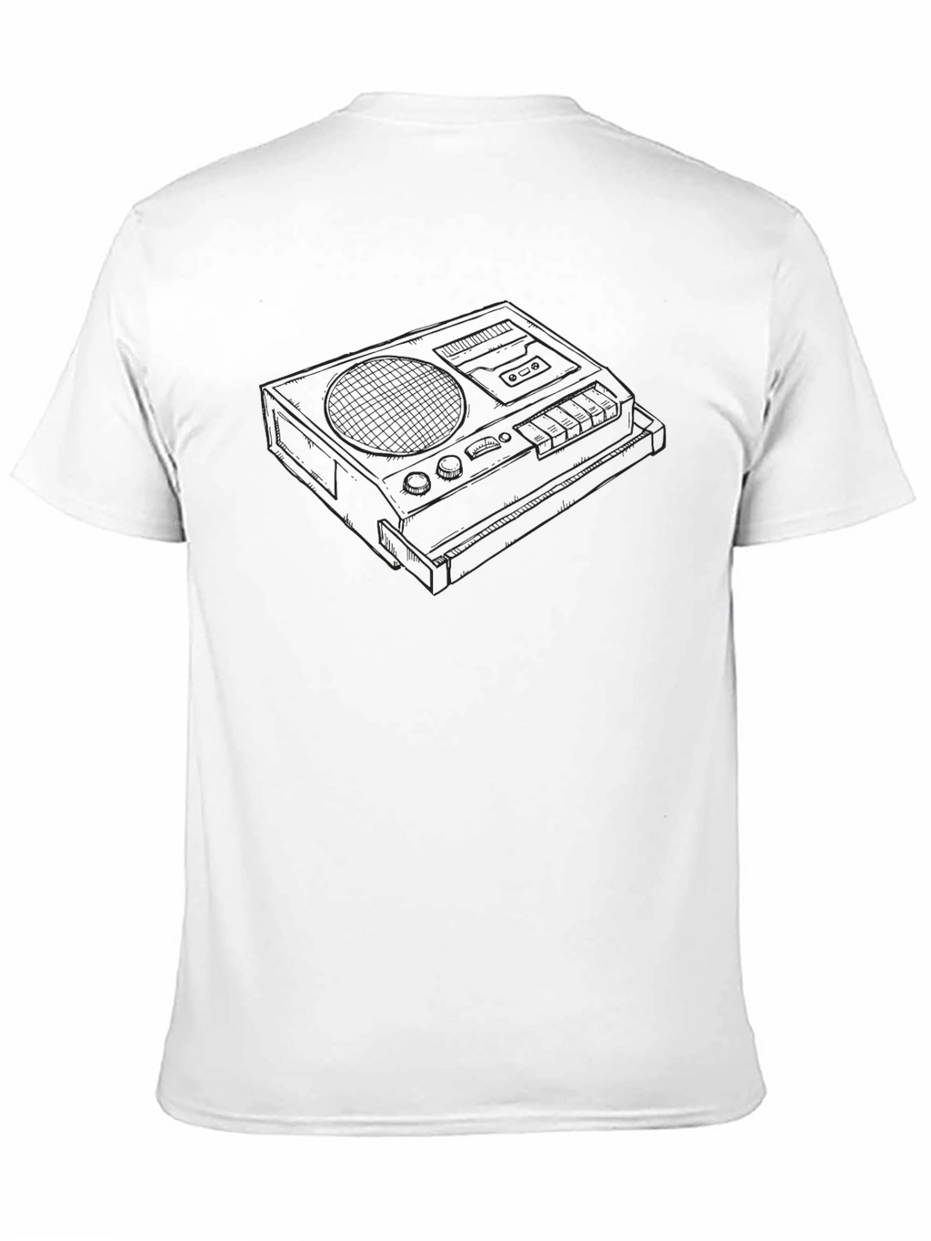 Retro Console Graphic Tee - Black