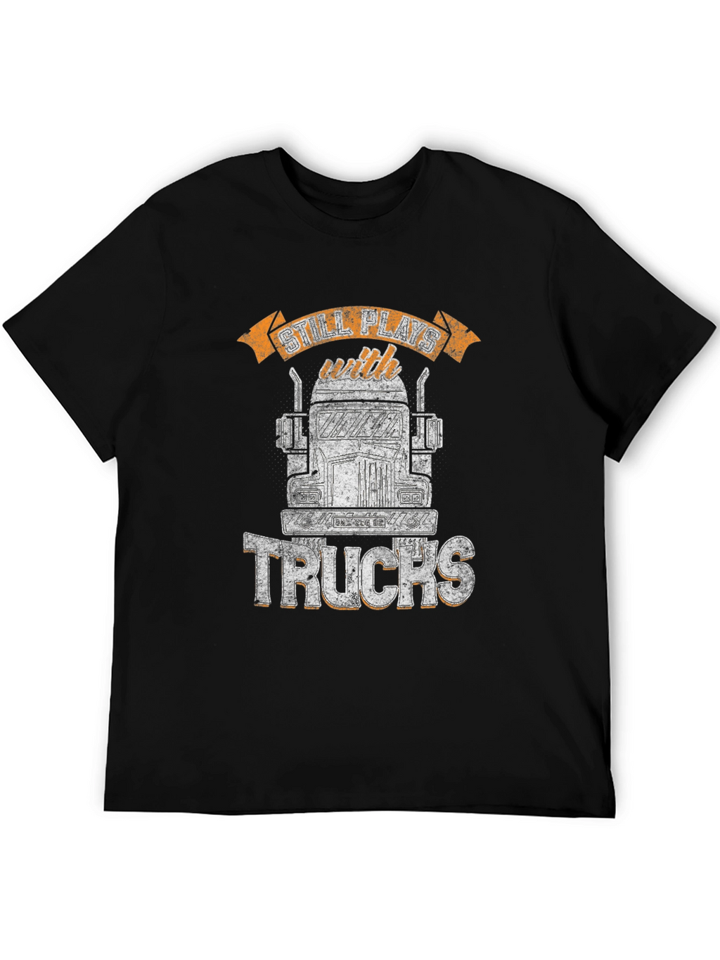 Still Plays with Trucks Graphic Tee