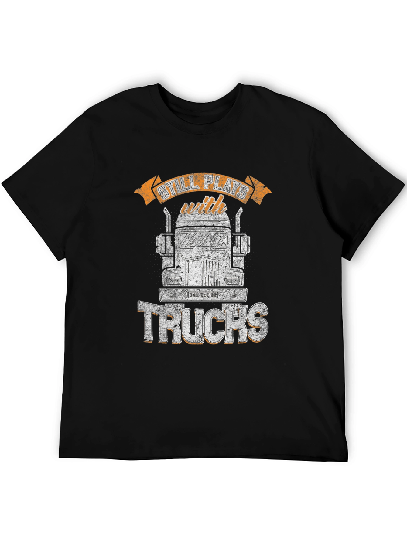 Still Plays with Trucks Graphic Tee