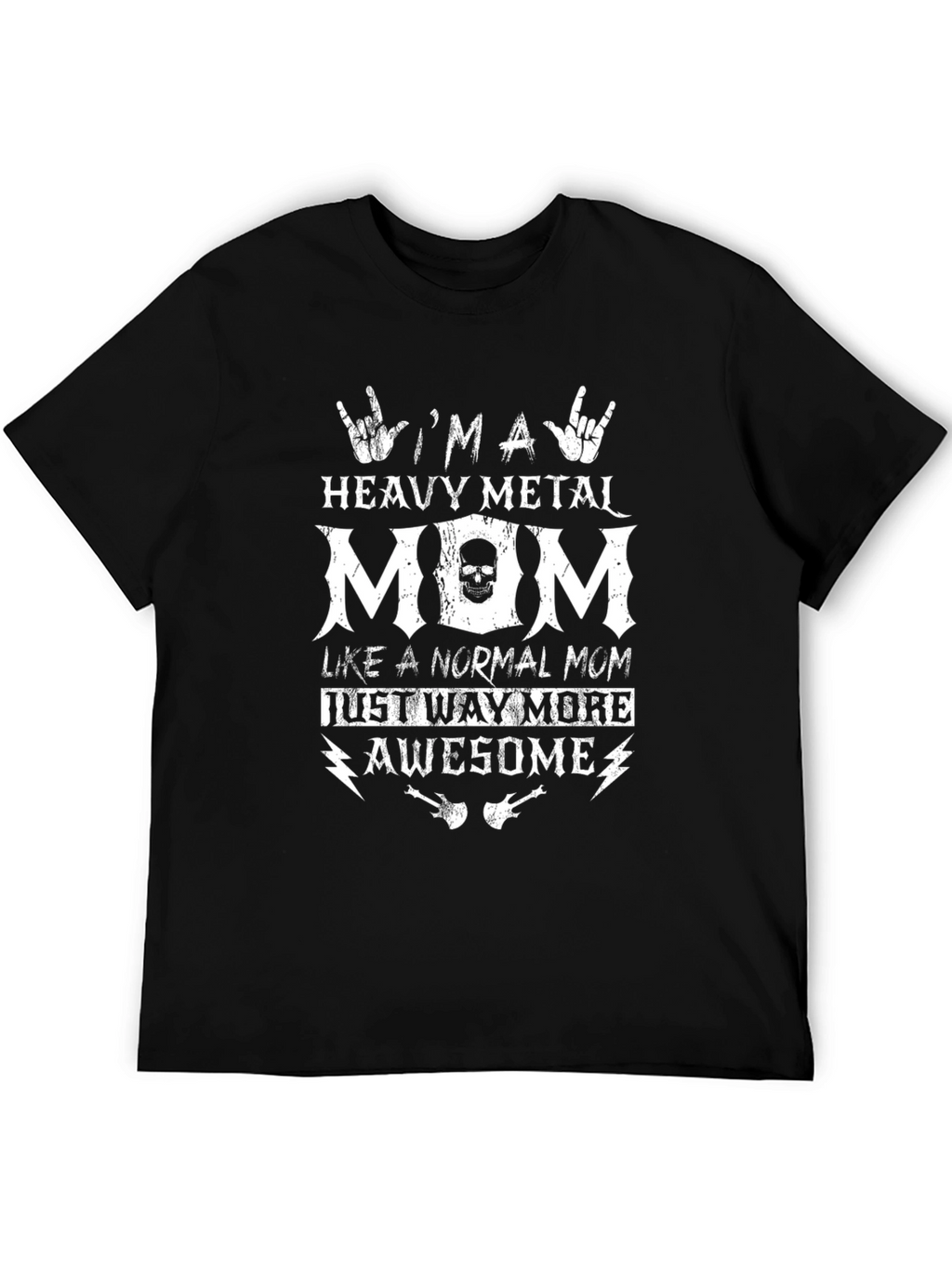 Heavy Metal Mom T-Shirt - Rock and Roll Tee