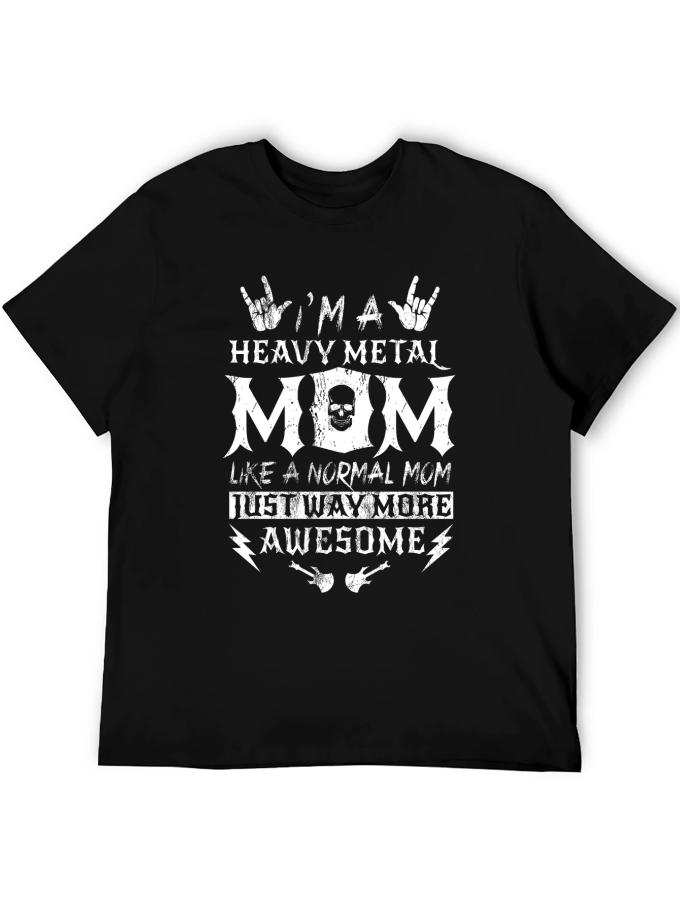 Heavy Metal Mom T-Shirt - Rock and Roll Tee
