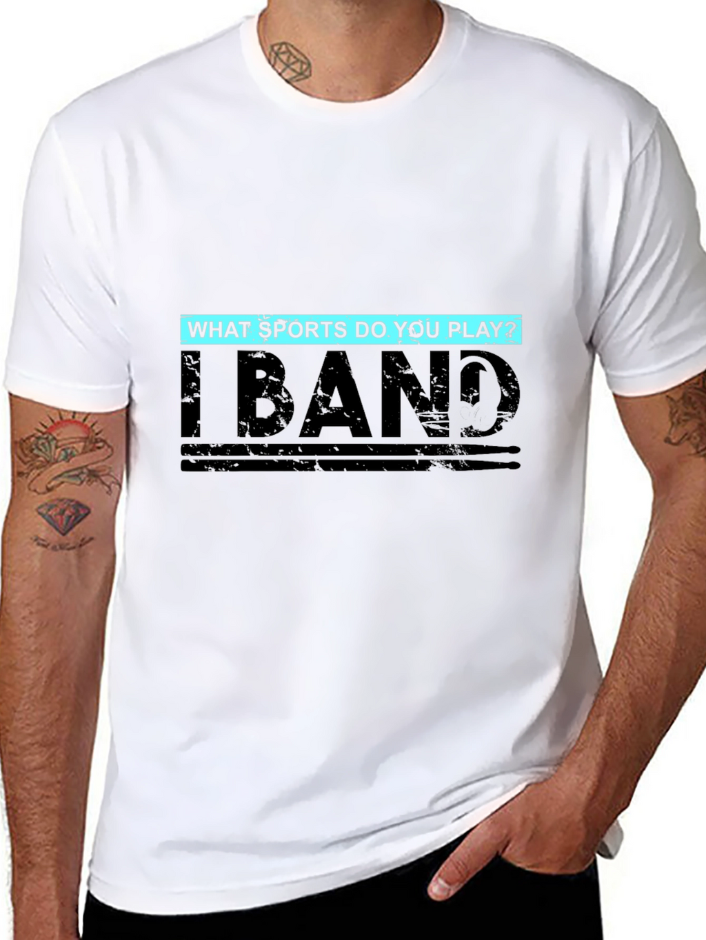 I Band T-Shirt - Funny Sports Saying