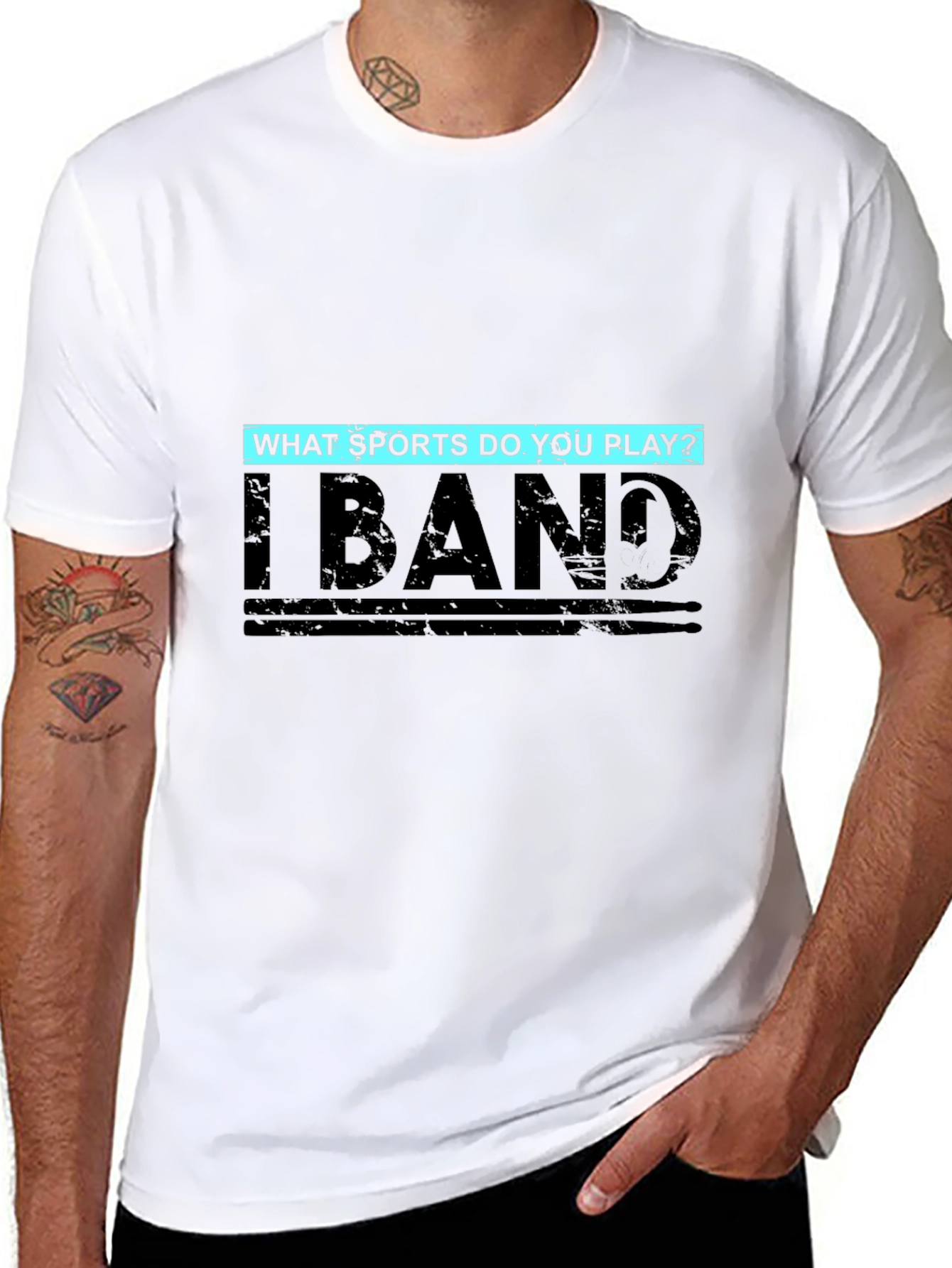 I Band T-Shirt - Funny Sports Saying