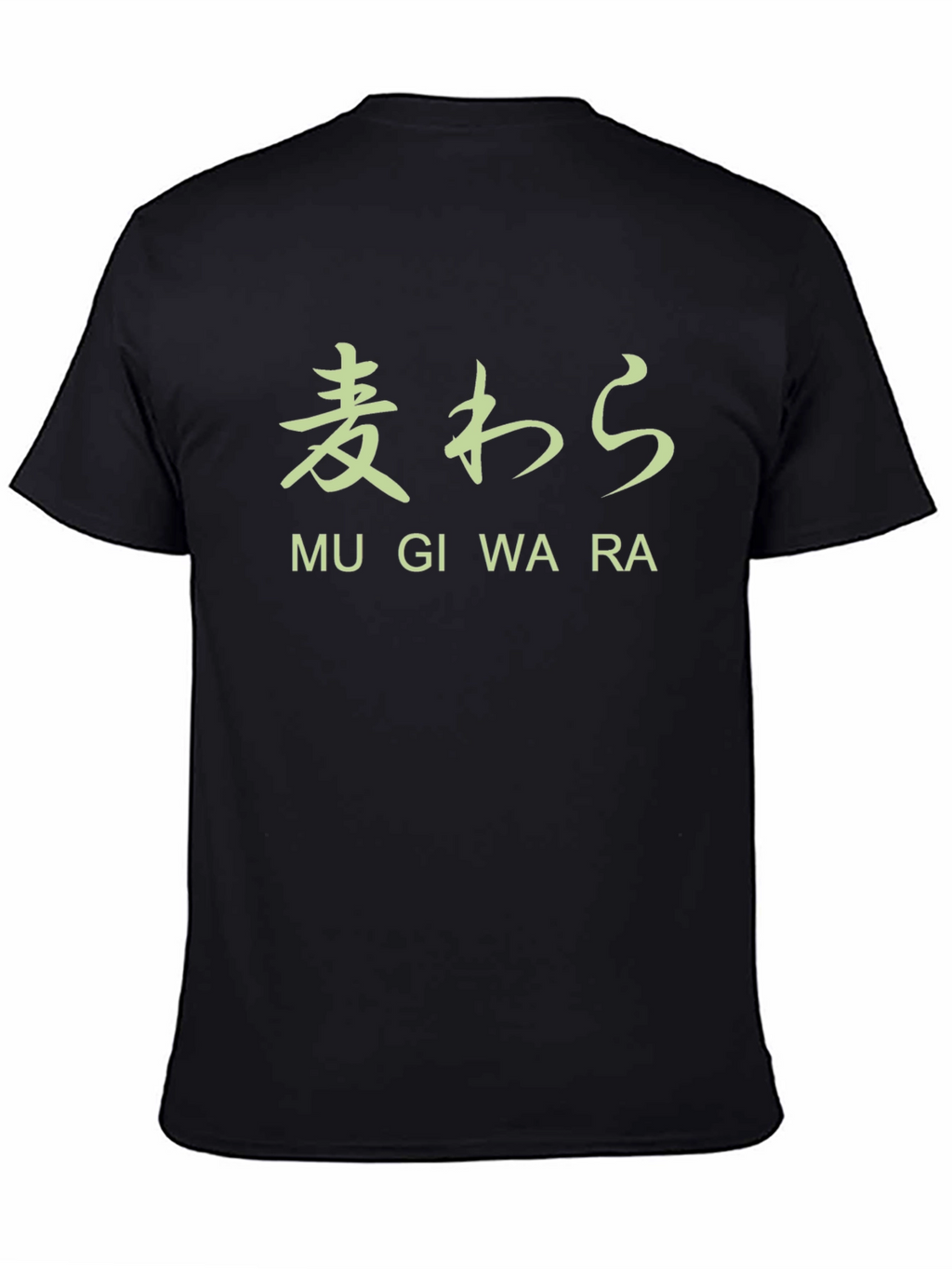 Mugi Wara Anime T-Shirt - Black Cotton Tee