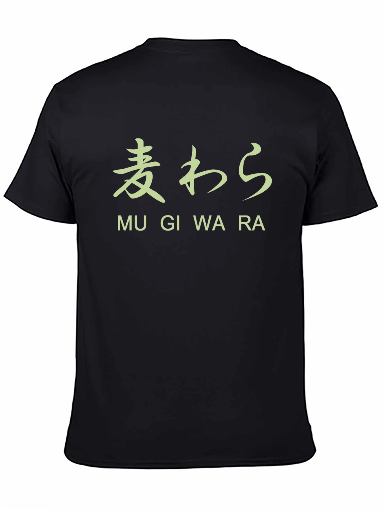 Mugi Wara Anime T-Shirt - Black Cotton Tee
