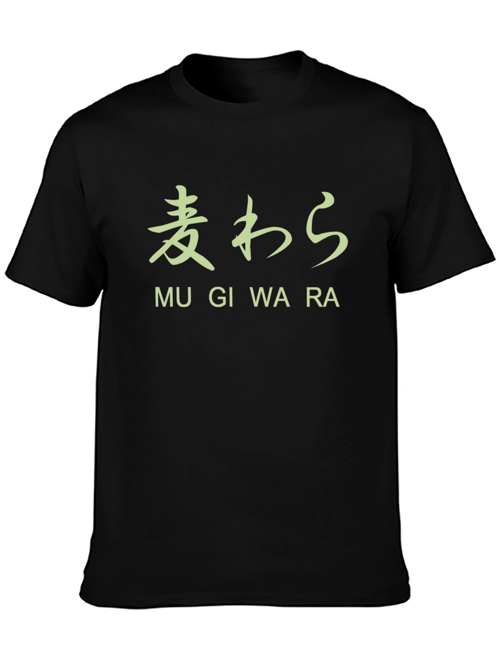 Mugi Wara Anime T-Shirt - Black Cotton Tee
