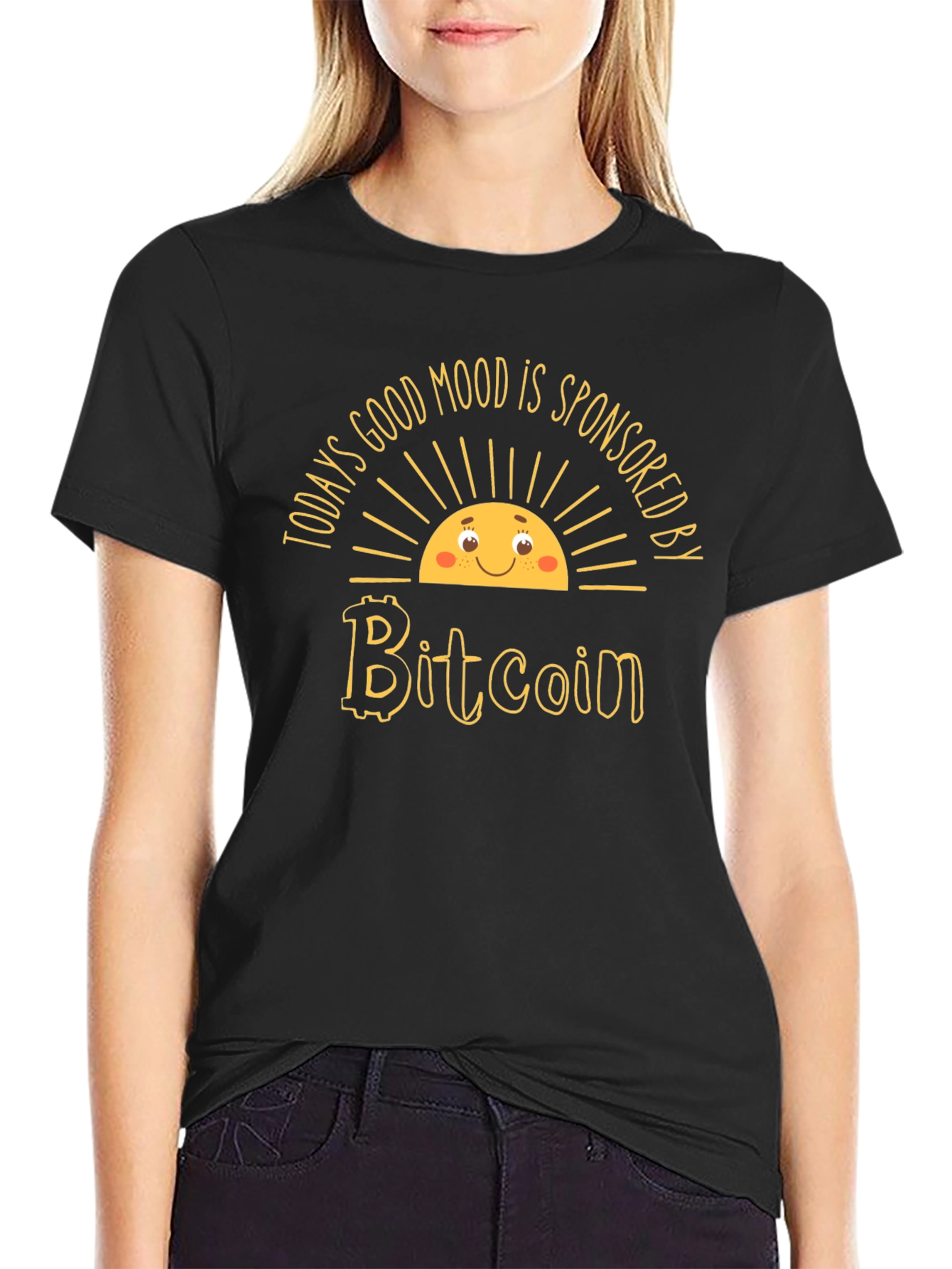 Todays Good Mood Bitcoin T-Shirt