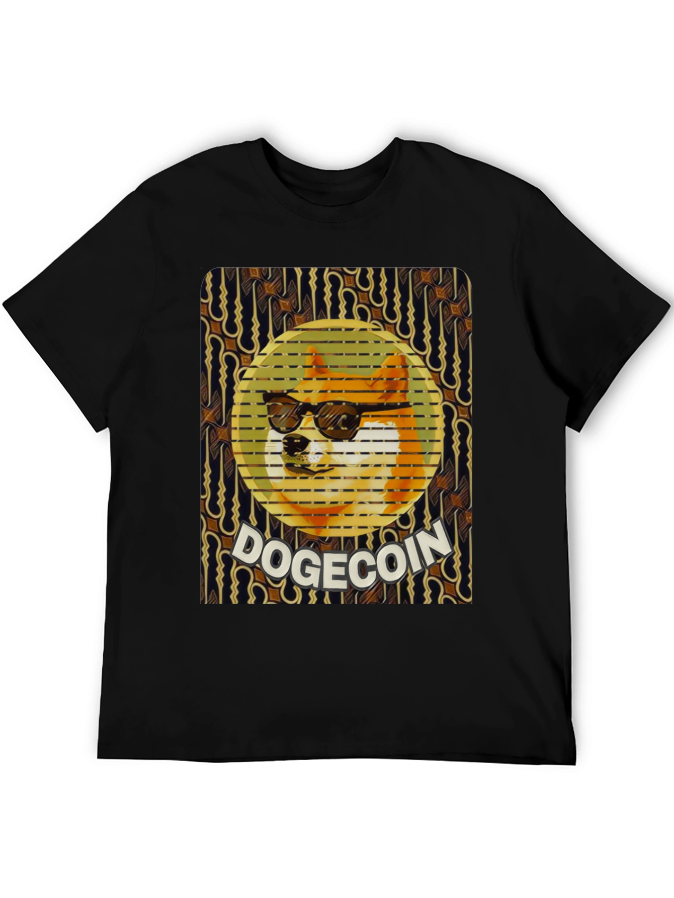 Doge Coin Graphic Tee - Crypto Meme Shirt