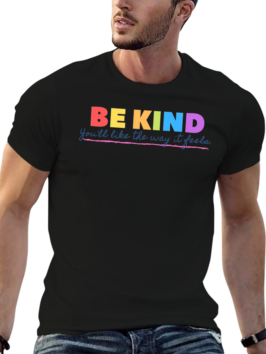 Be Kind Graphic T-Shirt - Comfortable & Stylish