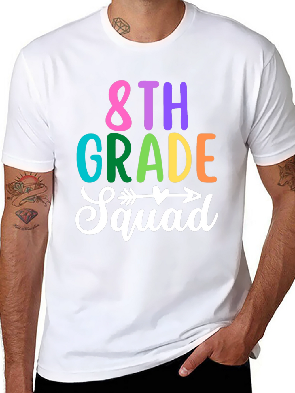 8th Grade Squad T-Shirt Back to School
