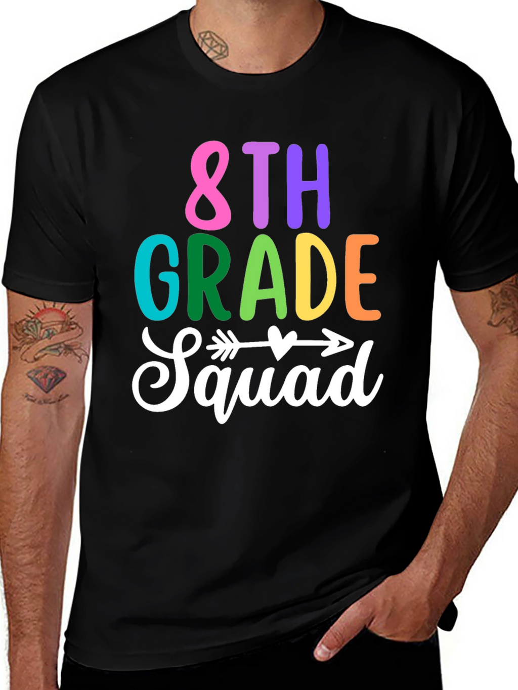 8th Grade Squad T-Shirt Back to School