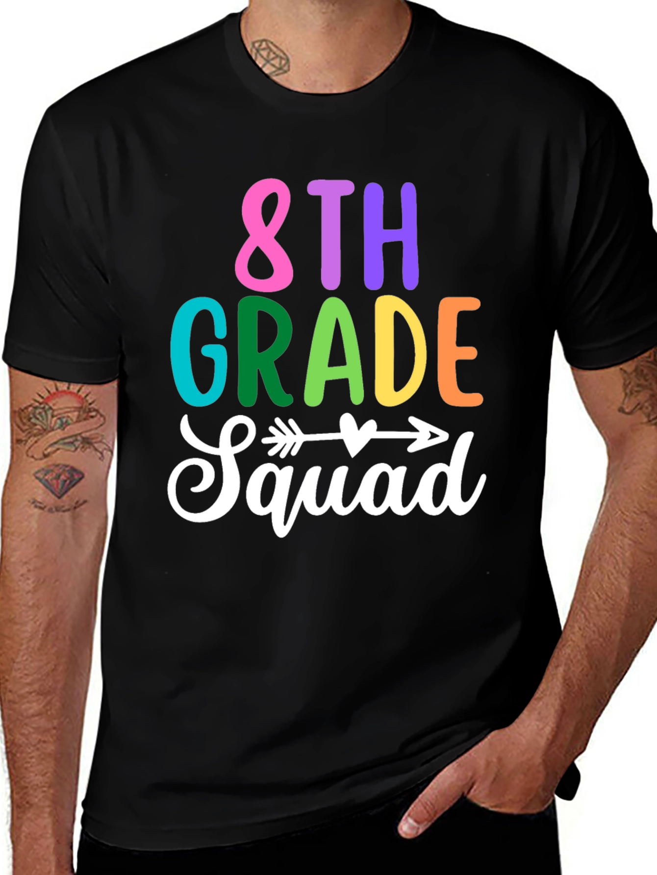8th Grade Squad T-Shirt Back to School