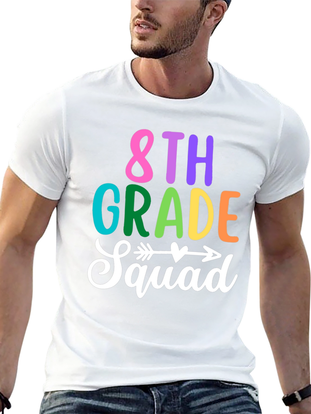 8th Grade Squad T-Shirt Back to School