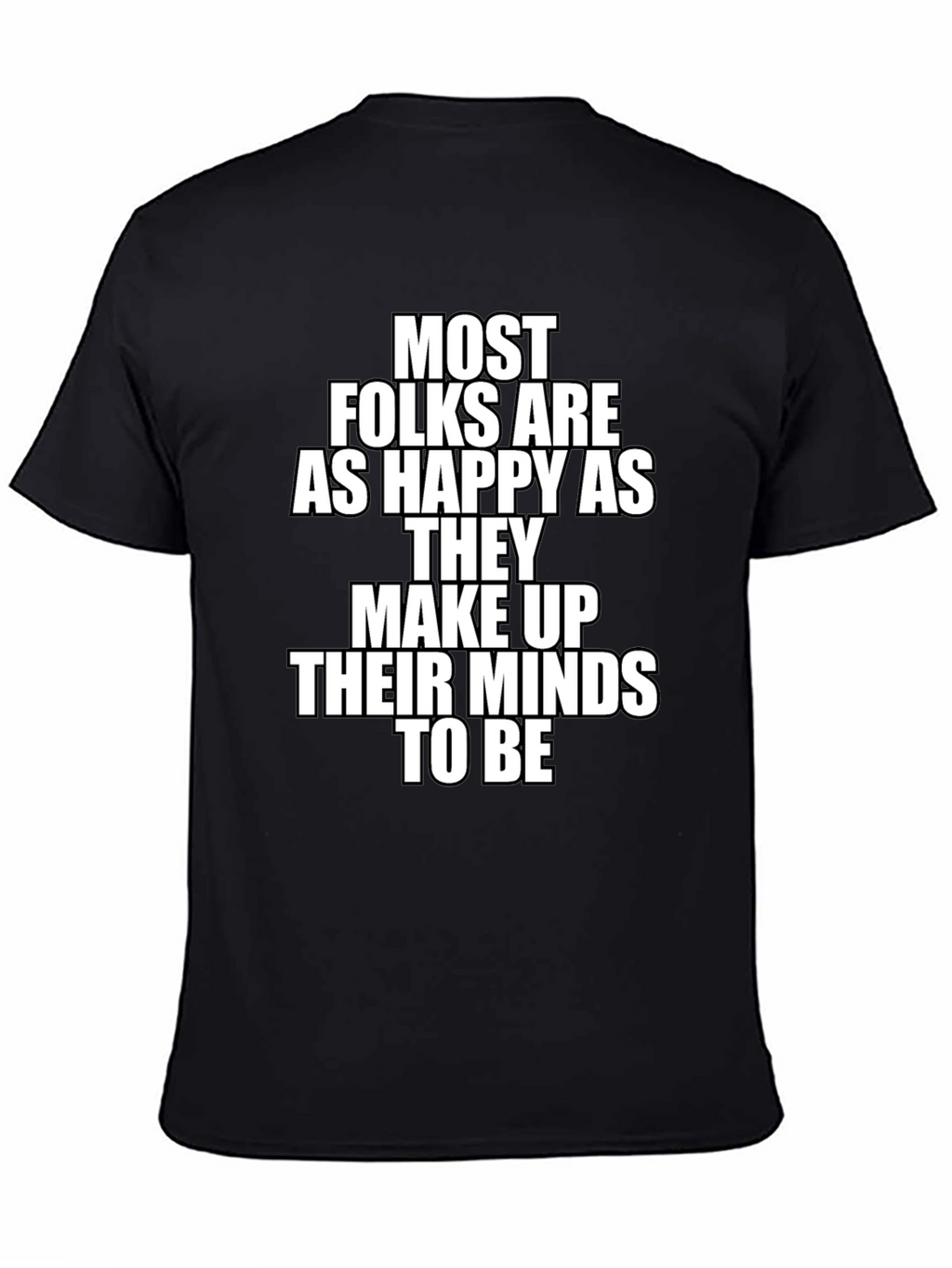 Happy Mindset Tee - Motivational T-Shirt