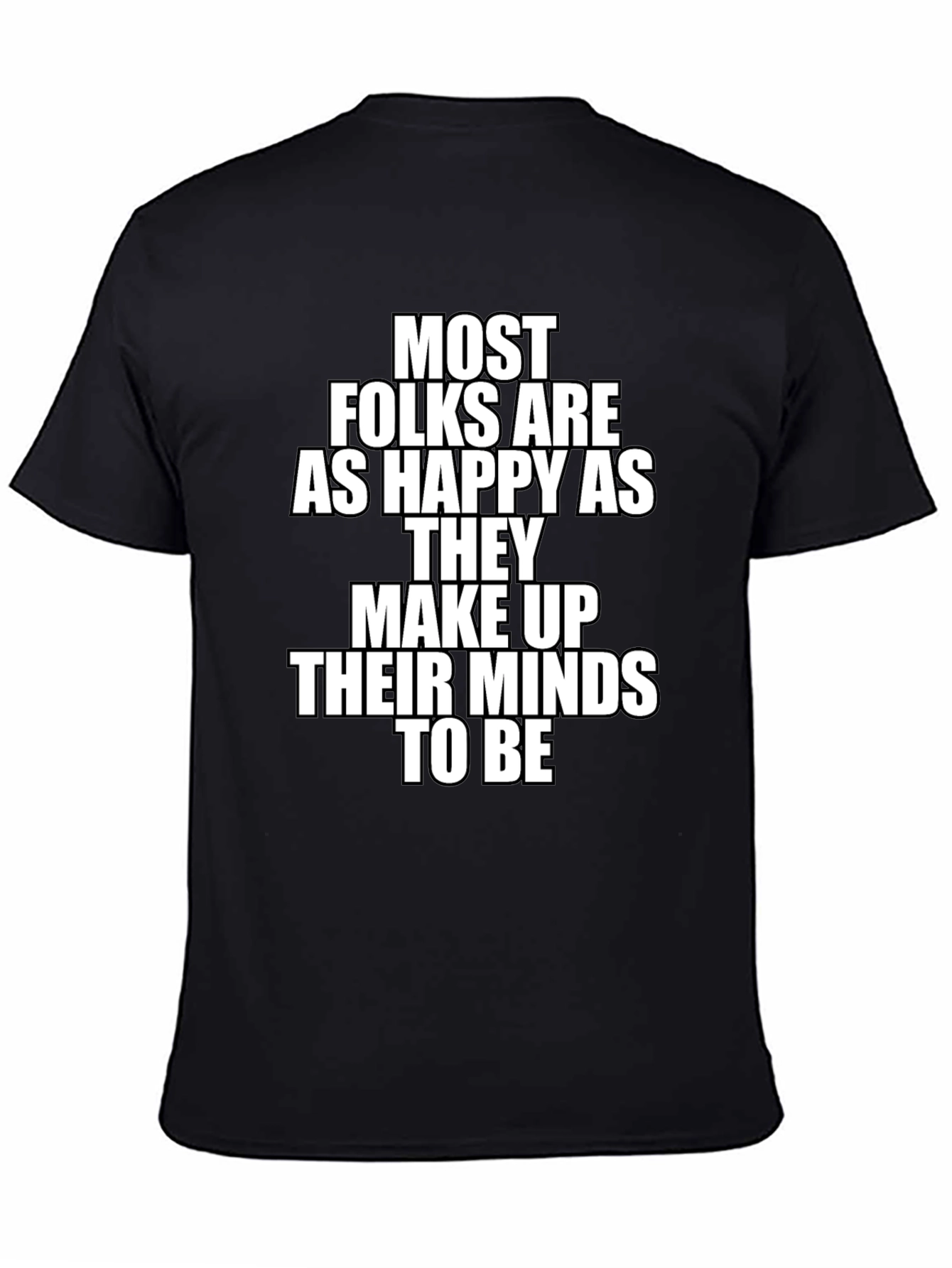 Happy Mindset Tee - Motivational T-Shirt