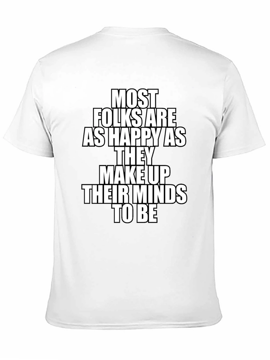Happy Mindset Tee - Motivational T-Shirt
