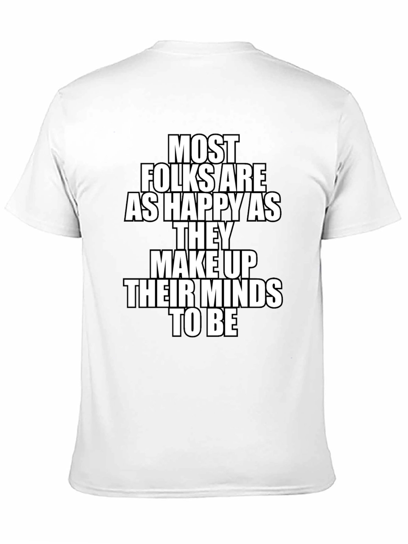 Happy Mindset Tee - Motivational T-Shirt