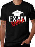 Exam Passed Graduation T-Shirt - Black