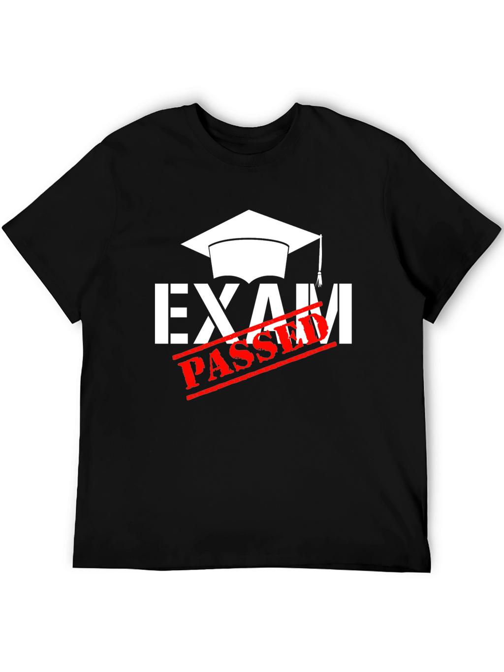 Exam Passed Graduation T-Shirt - Black