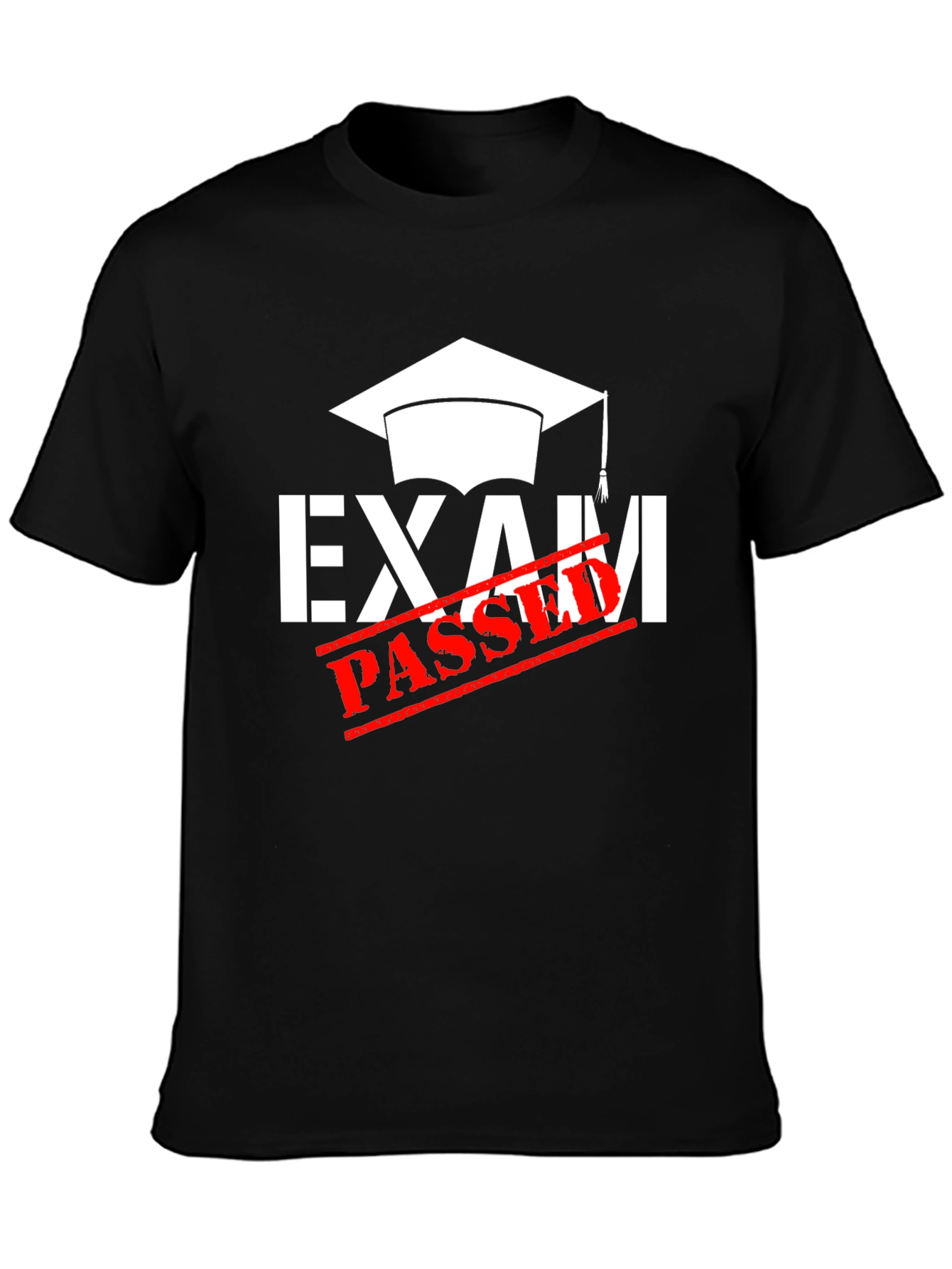 Exam Passed Graduation T-Shirt - Black