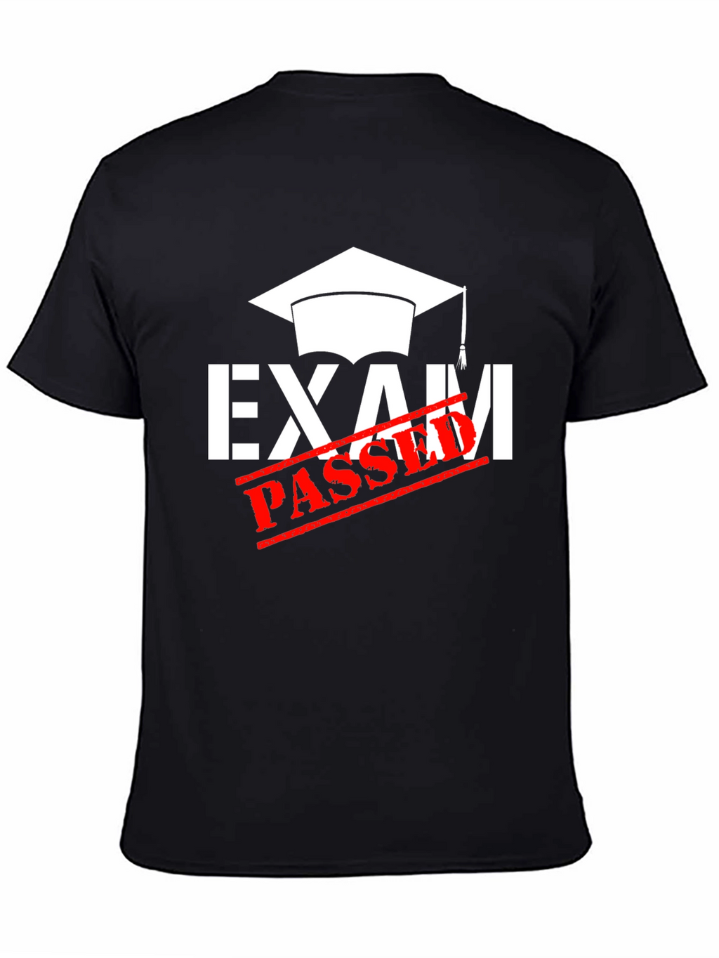 Exam Passed Graduation T-Shirt - Black