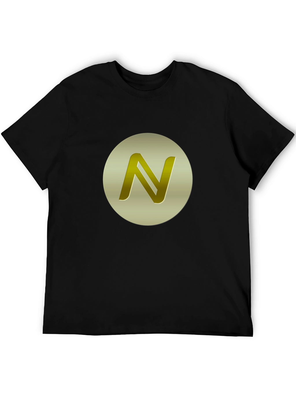 Gold N Logo Black T-Shirt
