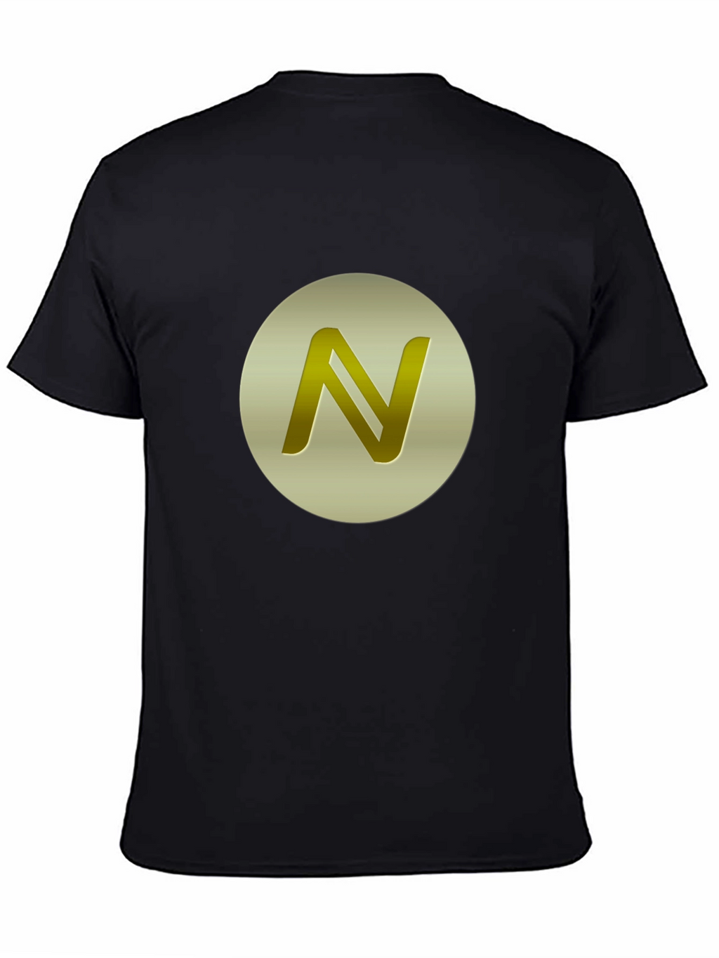Gold N Logo Black T-Shirt