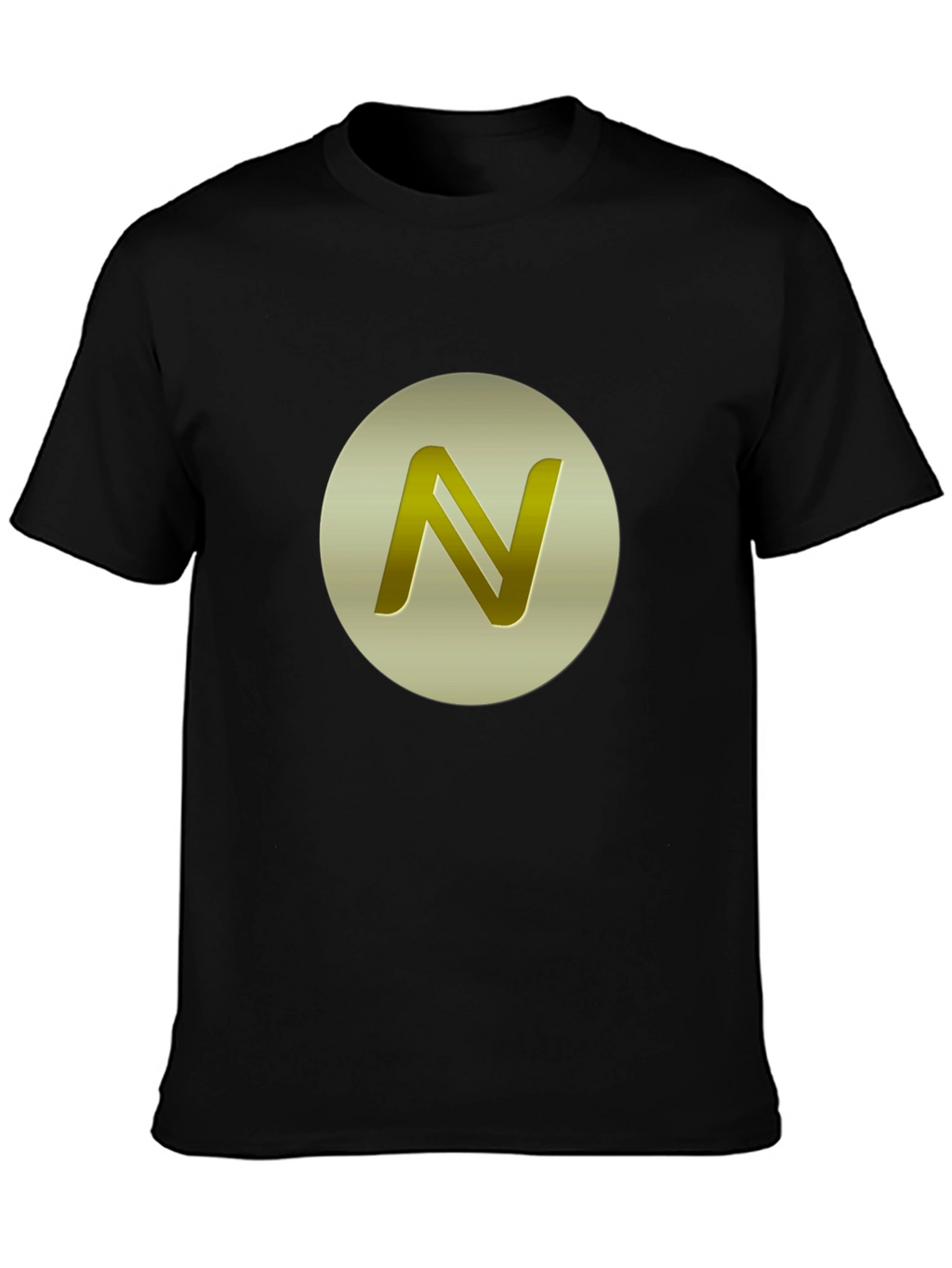 Gold N Logo Black T-Shirt
