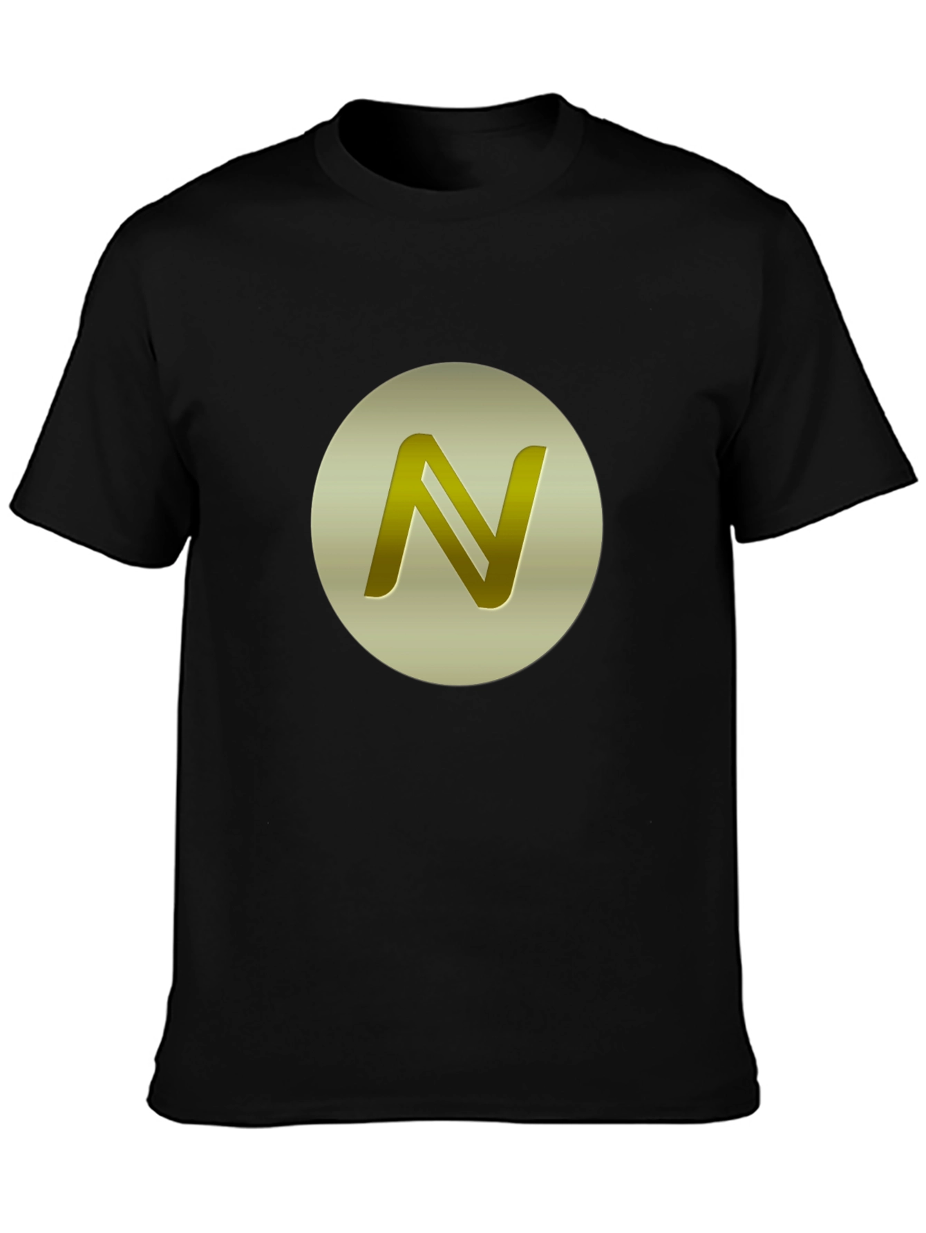 Gold N Logo Black T-Shirt
