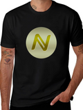 Gold N Logo Black T-Shirt