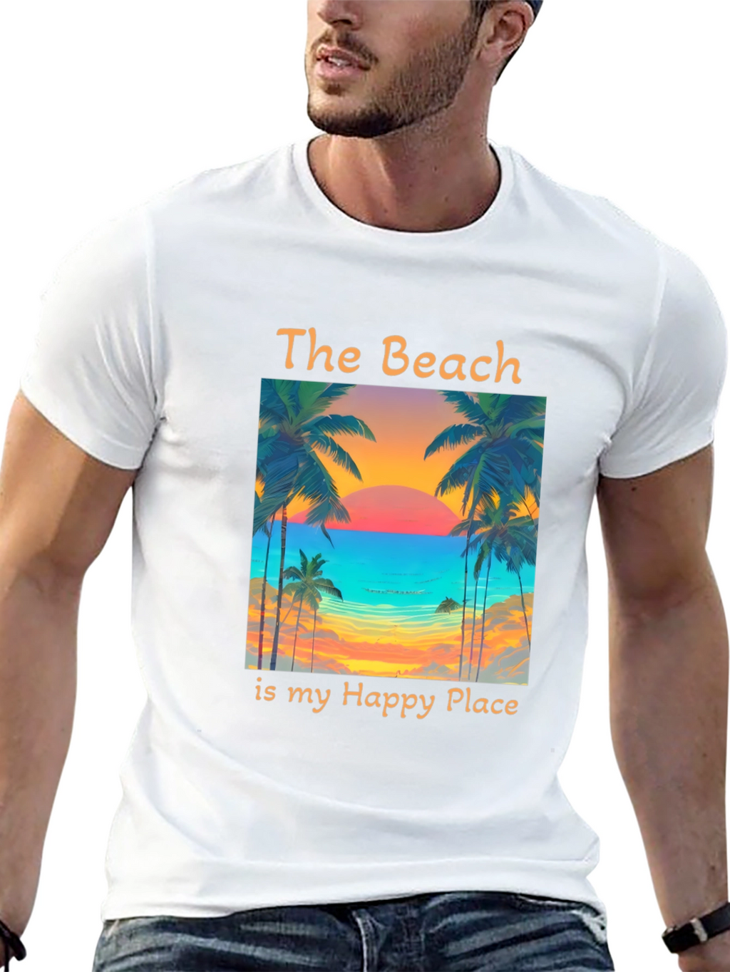 Beach is my Happy Place T-Shirt