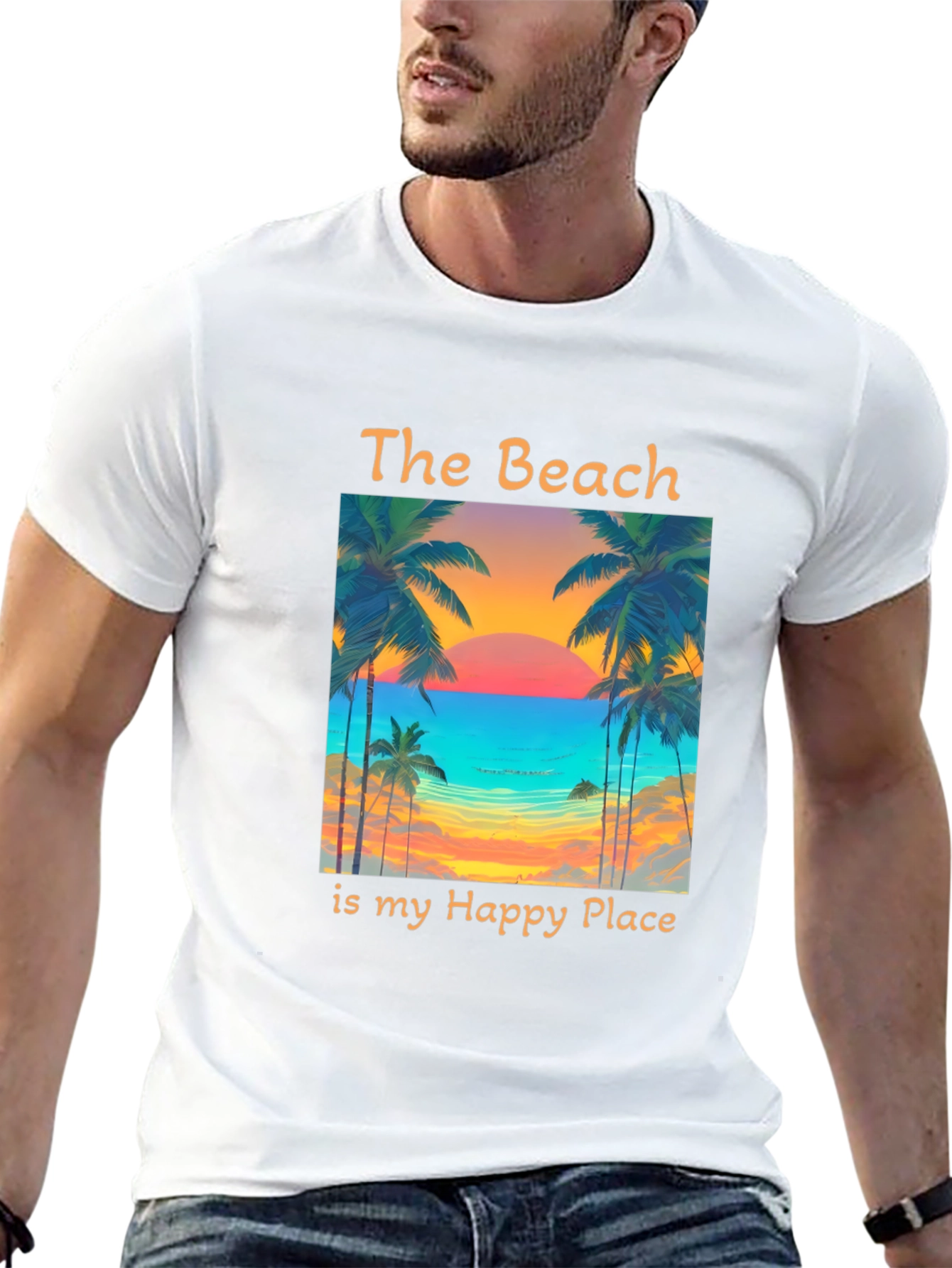 Beach is my Happy Place T-Shirt