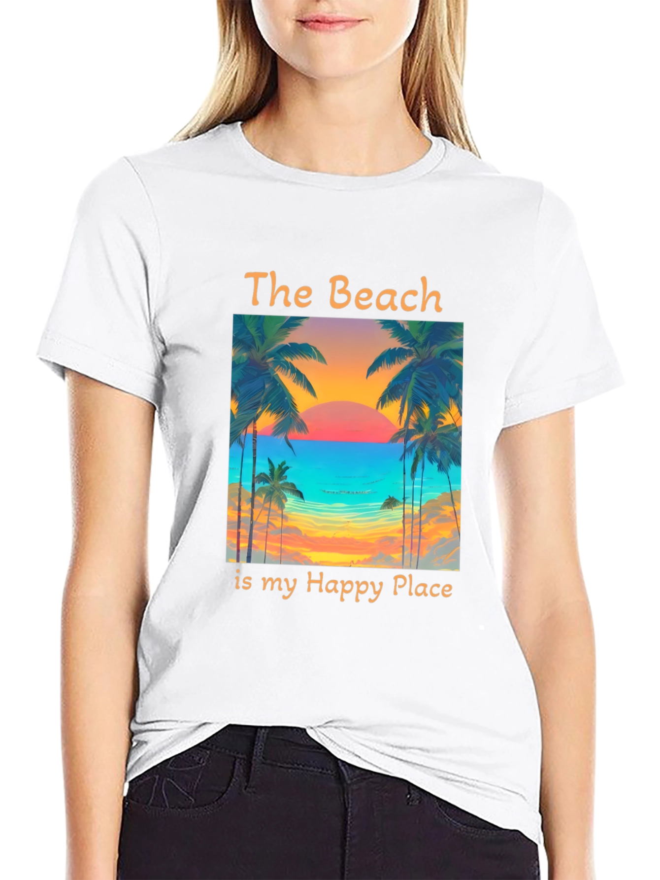 Beach is my Happy Place T-Shirt