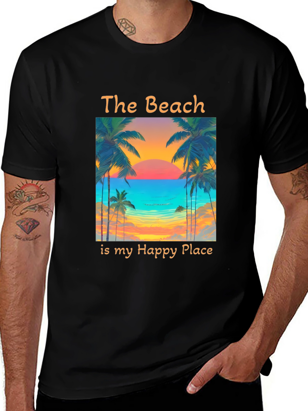 Beach is my Happy Place T-Shirt