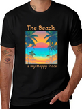 Beach is my Happy Place T-Shirt