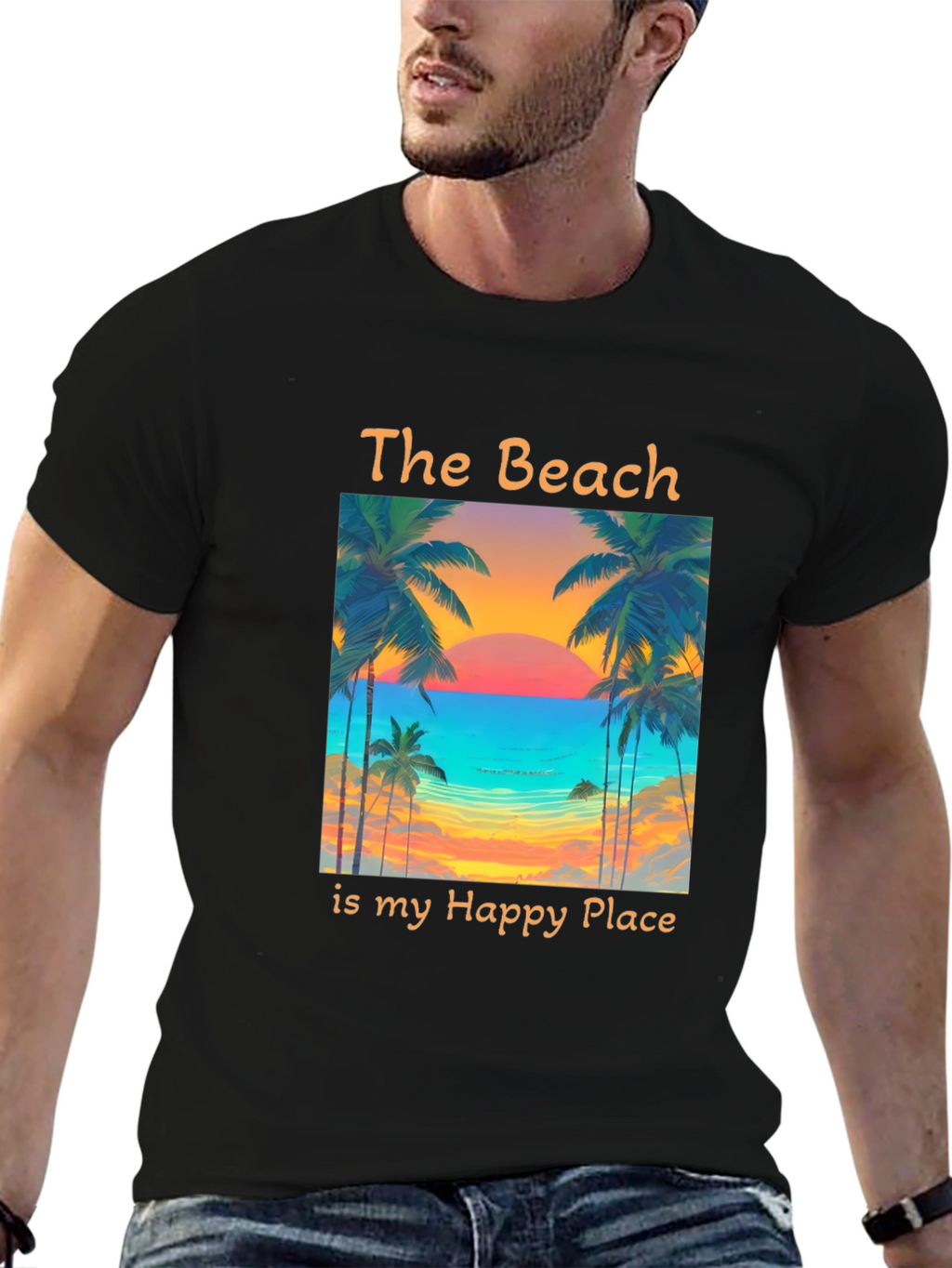 Beach is my Happy Place T-Shirt