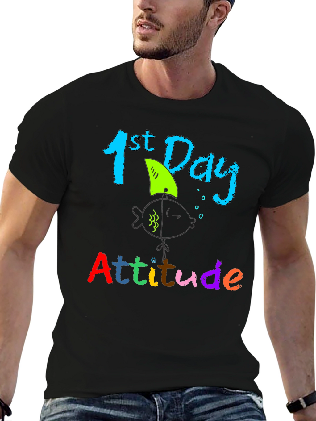 1st Day Attitude T-Shirt - Back to School