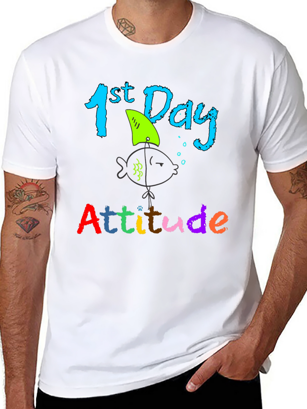 1st Day Attitude T-Shirt - Back to School