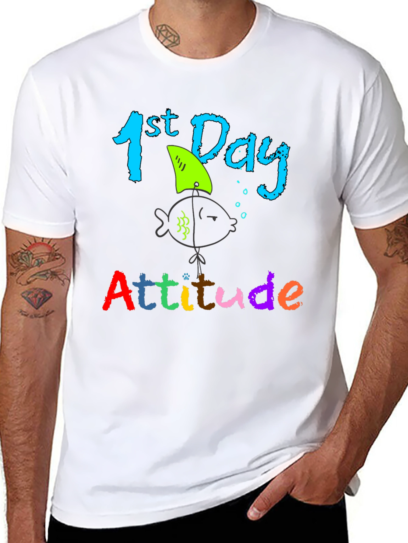 1st Day Attitude T-Shirt - Back to School