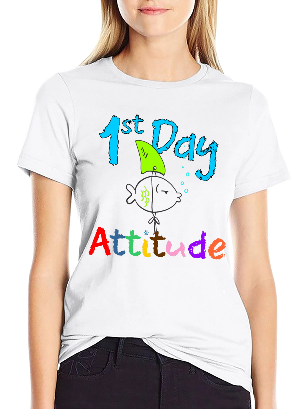 1st Day Attitude T-Shirt - Back to School