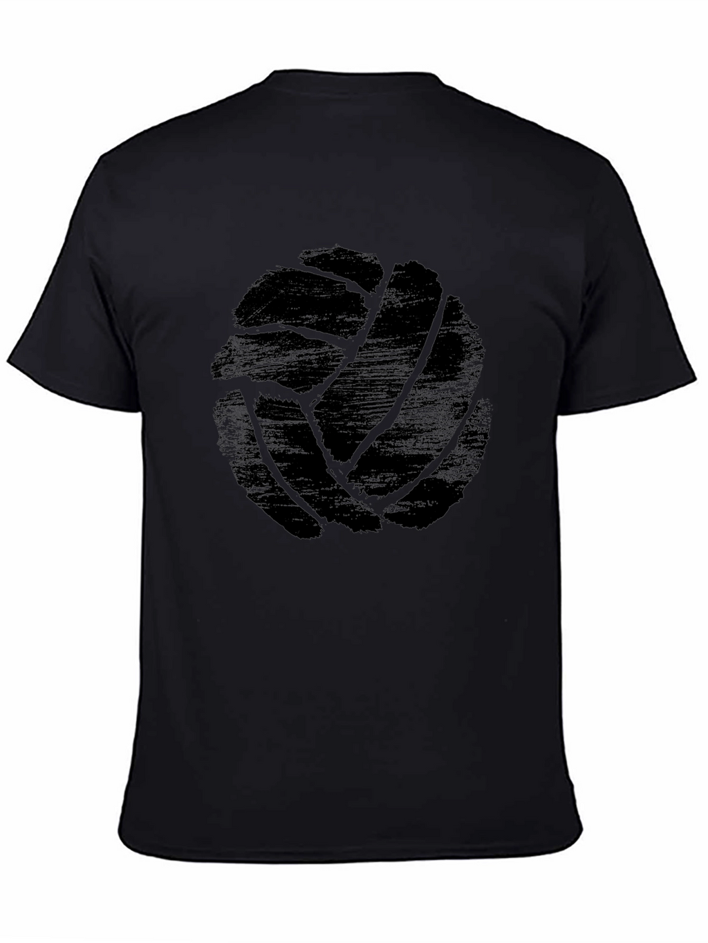 Black Volleyball Graphic T-Shirt