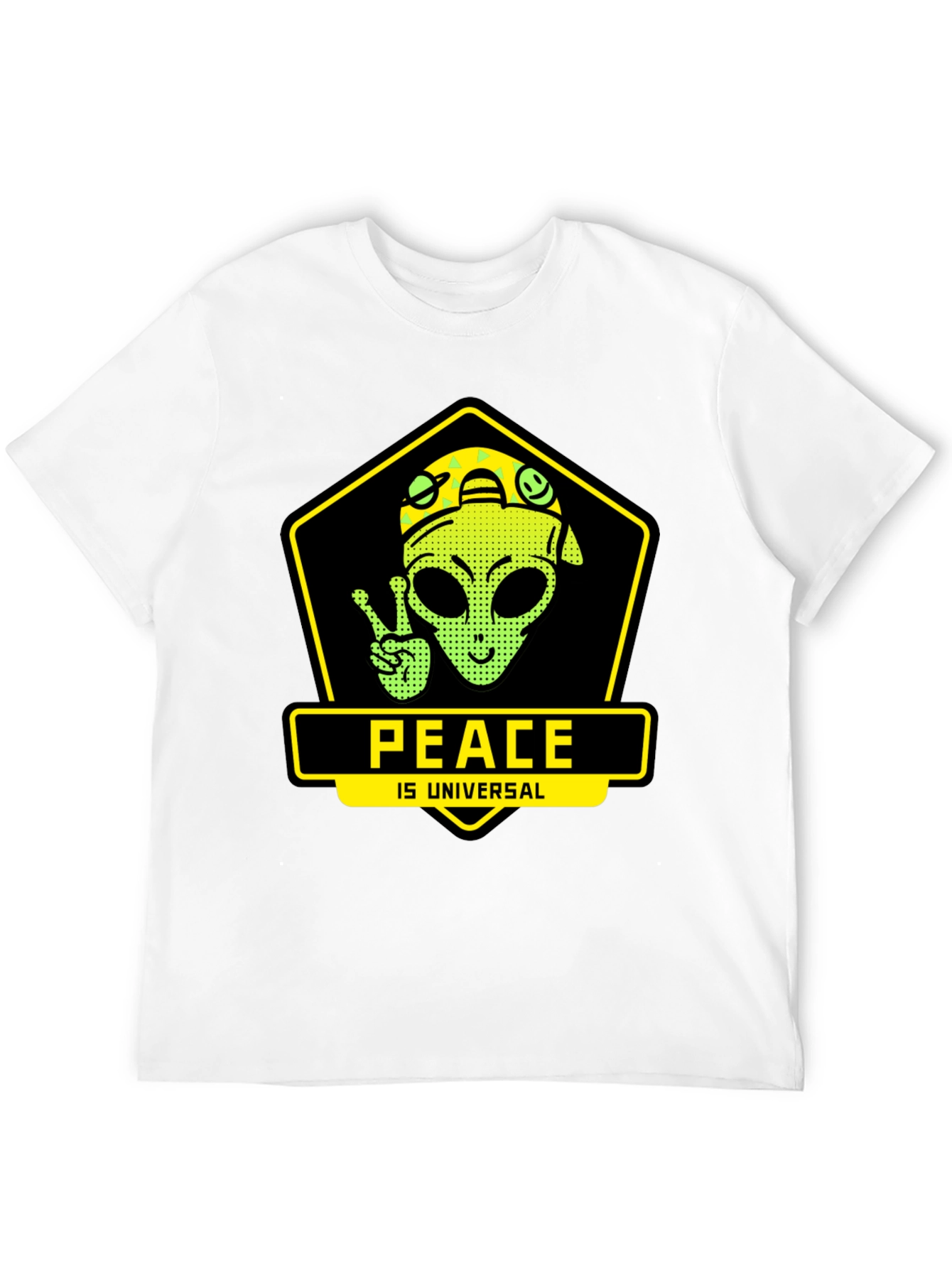 Peace is Universal Graphic T-Shirt