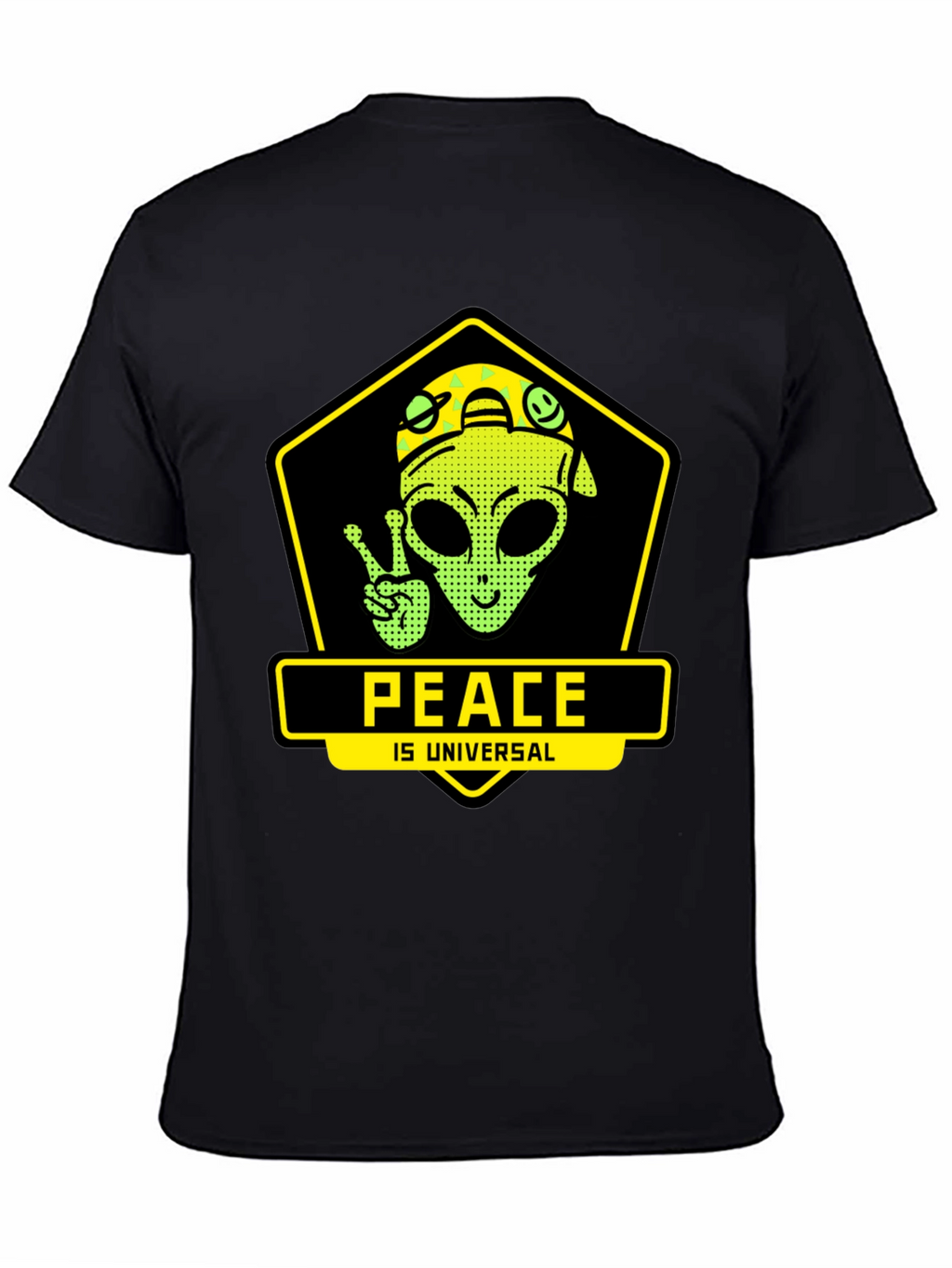 Peace is Universal Graphic T-Shirt