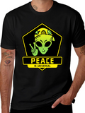 Peace is Universal Graphic T-Shirt