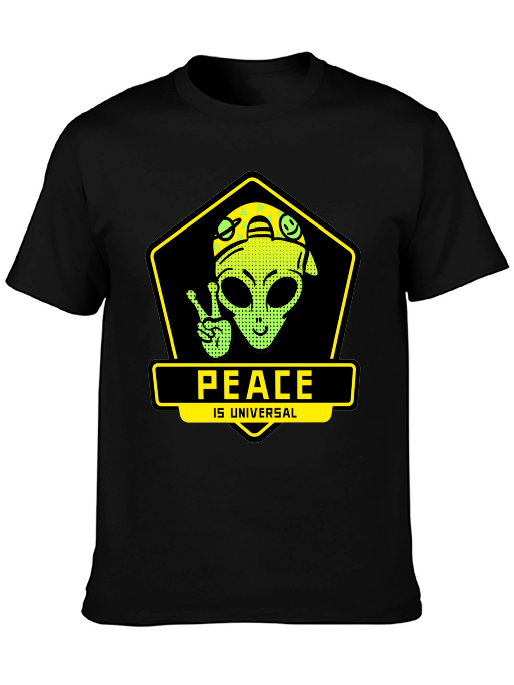 Peace is Universal Graphic T-Shirt