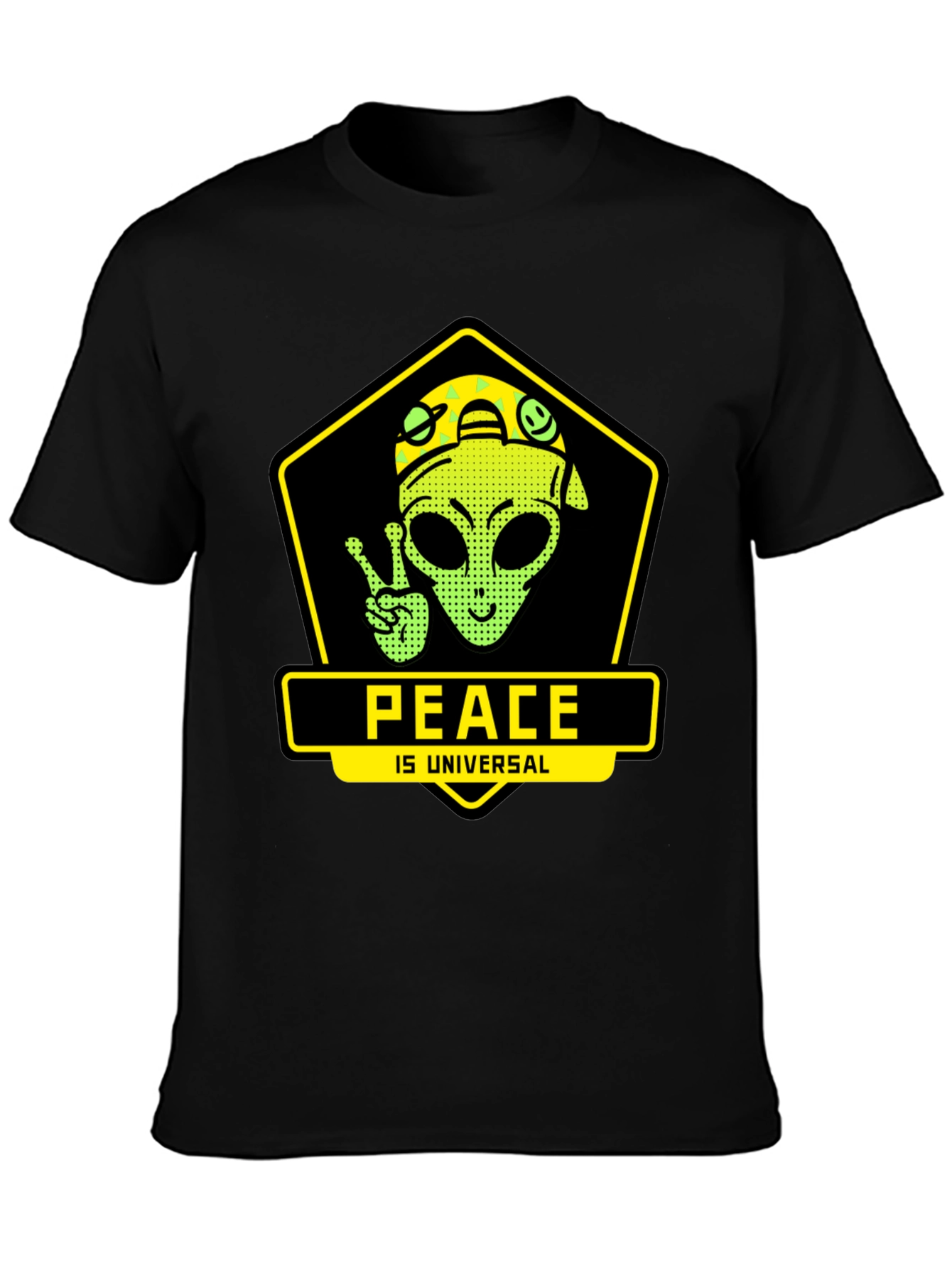 Peace is Universal Graphic T-Shirt
