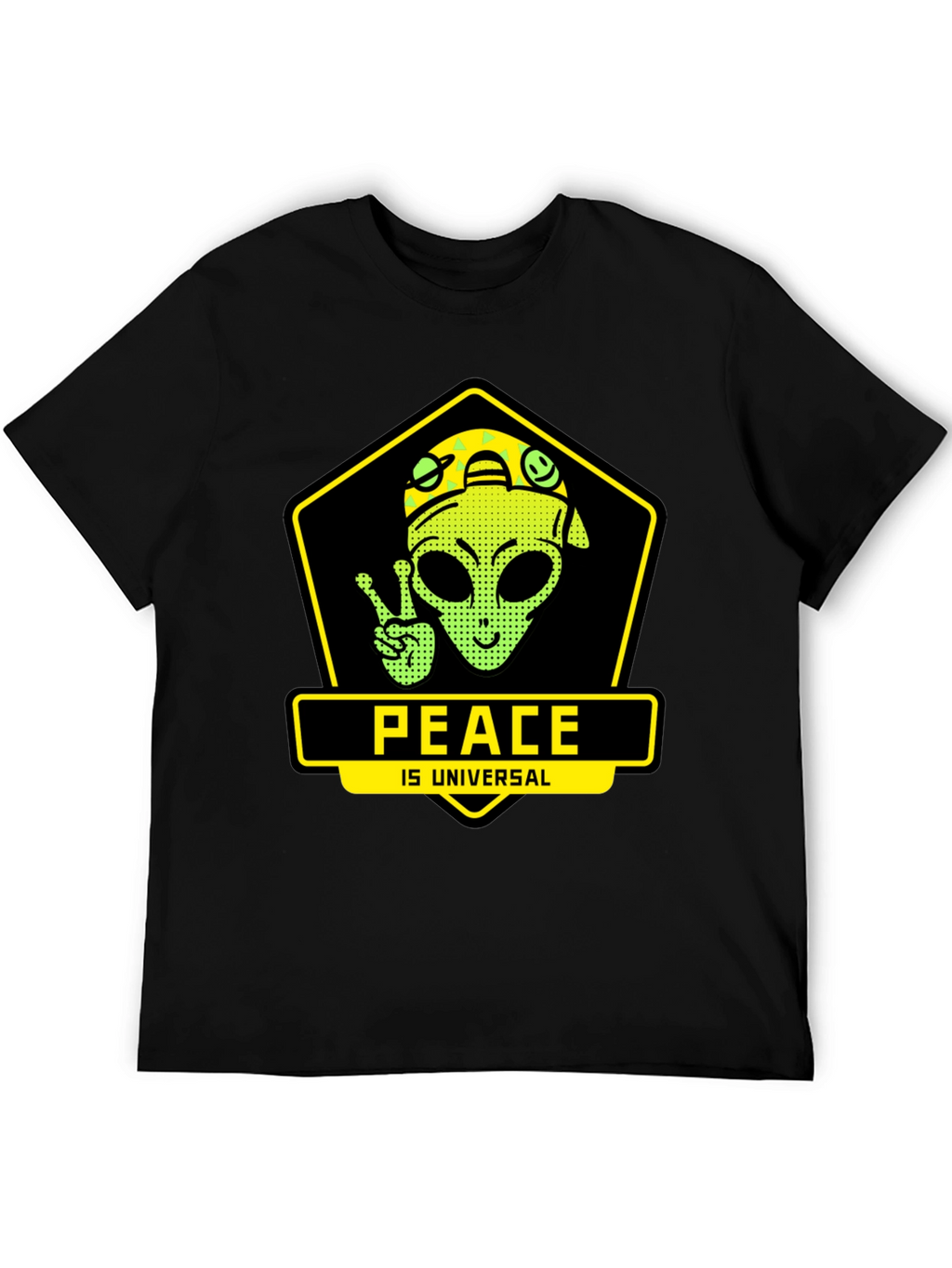 Peace is Universal Graphic T-Shirt