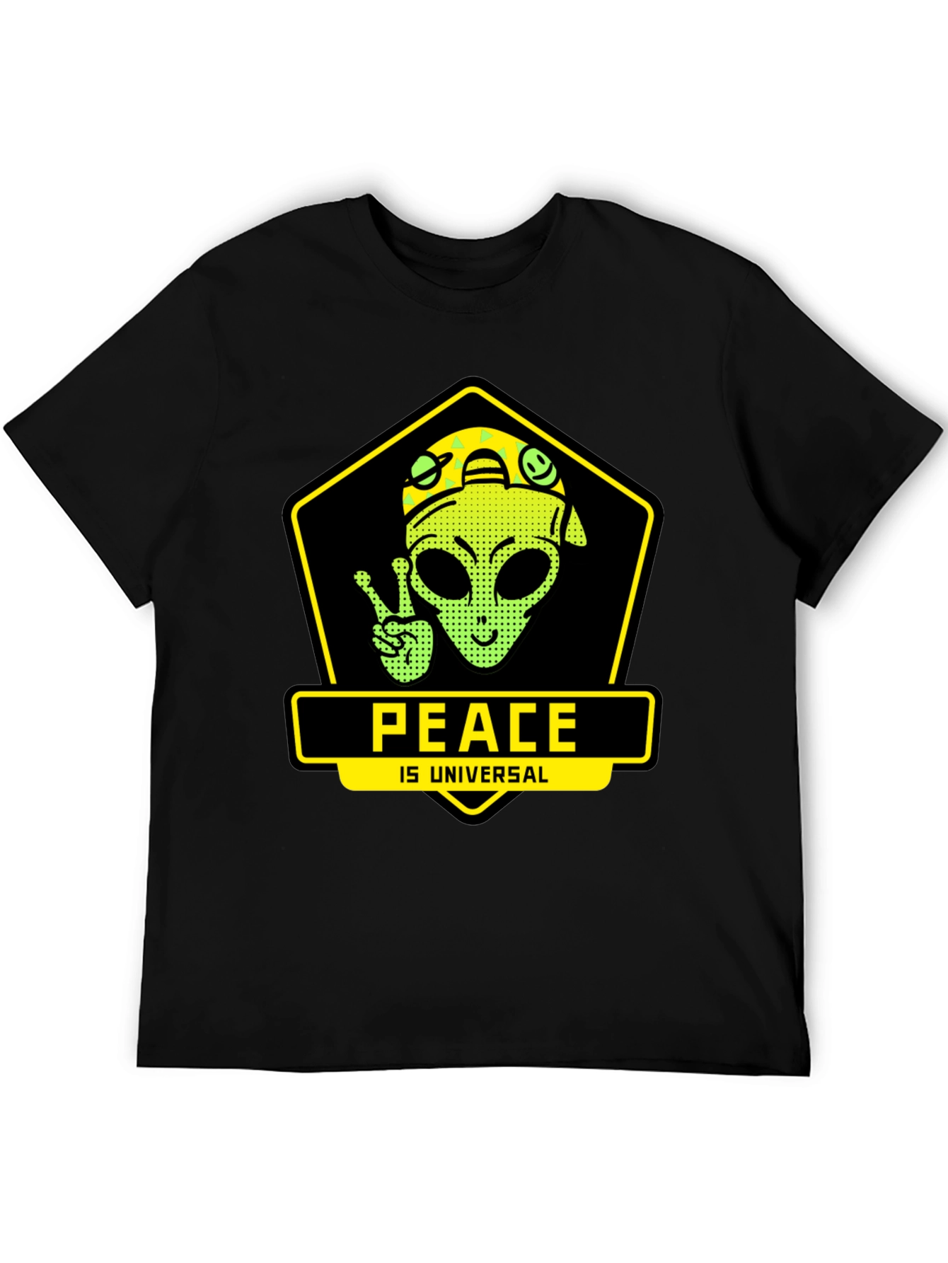 Peace is Universal Graphic T-Shirt