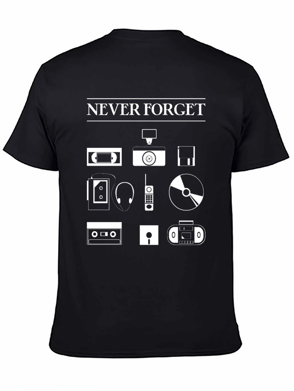 Retro Tech T-Shirt - Never Forget