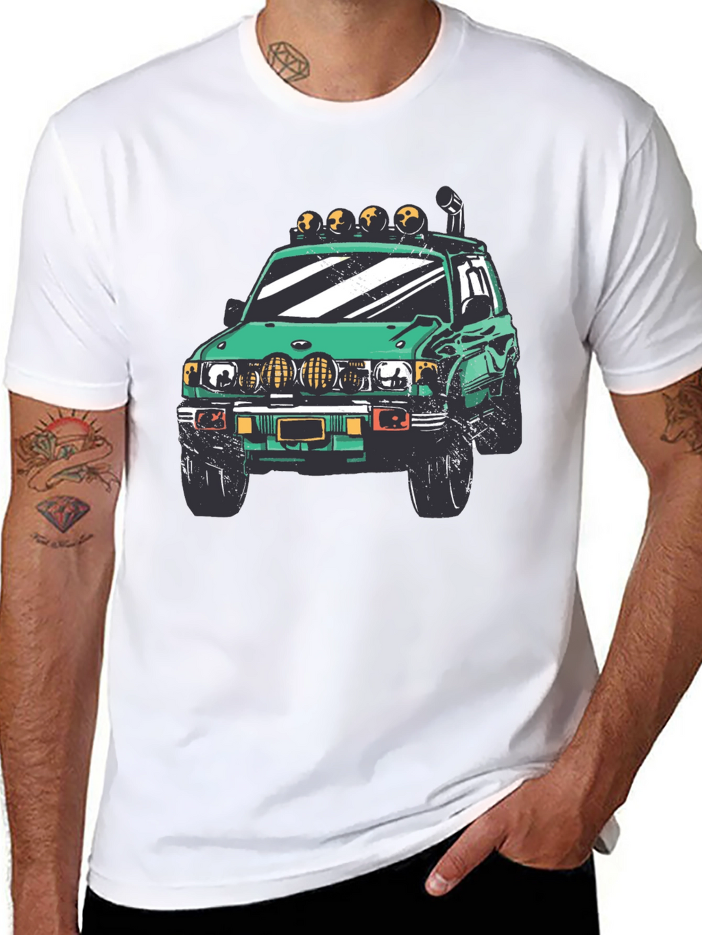 Off-Road Adventure T-Shirt: Rugged 4x4 Design